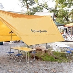 キャンプ引退品 テントタープセット