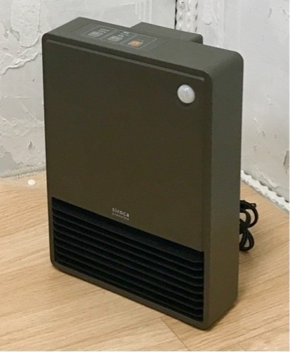 sirocaシロカ　人感センサーヒーター　SSH-101