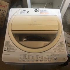 TOSHIBA 6キロ洗濯機