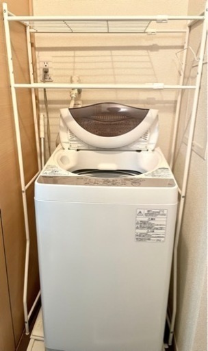 洗濯機【TOSHIBA：W-5G6(W) 】（取引時期12月4週目）※取引相手が見つかりました
