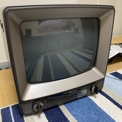 昭和 レトロ テレビ 東芝 カラーテレビ 18RF1 モノクロ セピア 希少 アンティーク TV