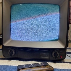 昭和 レトロ テレビ 東芝 カラーテレビ 18RF1 モノクロ セピア 希少 アンティーク TV