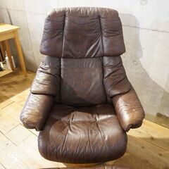 北欧ノルウェーのメーカーEKORNES(エコーネス)社のストレスレスチェアー レノ(M)です！！リビングはもちろんシアタールームなどにおススメの北欧デザインのパーソナルチェア♪BJ431