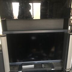 大型 TV台 テレビ ボード 黒 ブラック TVボード TVラッ...