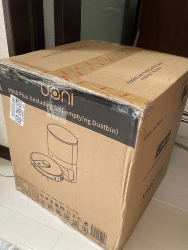 ロボット掃除機 新品未使用 UONI V980 PLUS ごみ収集機能付き
