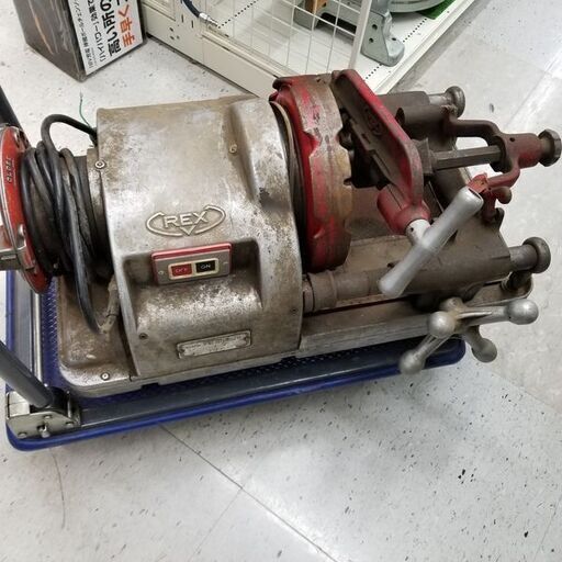 REX 80ADXⅢ ねじ切り機 ※通電確認のみ 実動作未確認【リライズ野田愛宕店】【店頭取引限定】【中古】管理番号：IT6AIS2FONLM