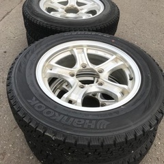 ジムニーホイールKEELER FORCEとスタッドレス175/80R16  