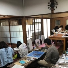 【募集】東貝塚駅徒歩4分☆子どもから大人までの油絵教室の画像