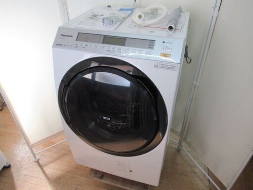 JKN3295/ドラム式洗濯乾燥機/洗濯11キロ/乾燥6キロ/左開き/ホワイト/自動投入/パナソニック/Panasonic/NA-SVX880/中古品/