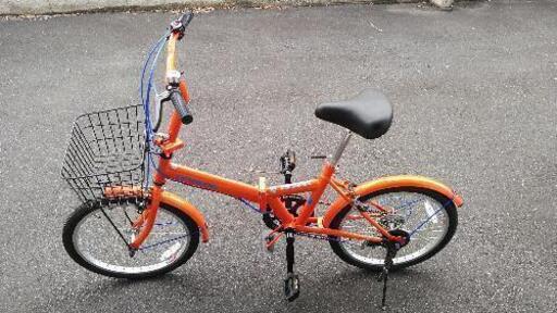 キャプテンスタッグ　折りたたみ自転車