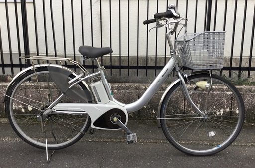 ＜動作・良品＞パナソニック・ビビNX・電動アシスト自転車・26インチ・充電器付・整備・お手入れ済・不要自転車無料引取りあり