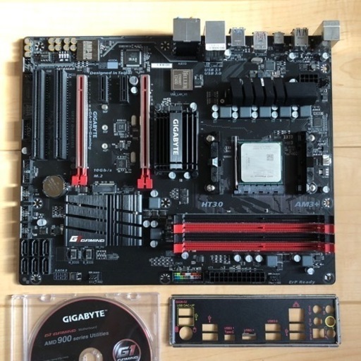 動作品 マザーボード GA-970-Gaming + CPU AMD Phenom Ⅱ x6 セット