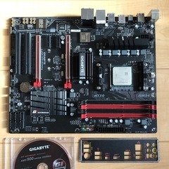 【ネット決済・配送可】動作品 マザーボード GA-970-Gam...