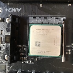 動作品 マザーボード GA-970-Gaming + CPU AMD Phenom Ⅱ x6 セット - パソコン