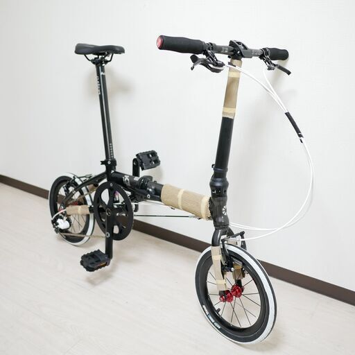 新品　ダホン K3 PRO 折りたたみ自転車 フルーカスタム　ガンメタル×ブラック