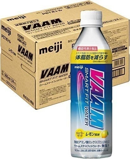 明治 ヴァーム スマートフィットウォーター レモン風味 500ml×48本