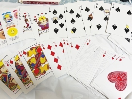 3点セット キャラクタースタンプ 巨大トランプ コンパスのセット 市岡 米野のおもちゃの中古あげます 譲ります ジモティーで不用品の処分