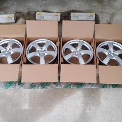 18 inch ホイール　4本　ほぼ未使用 18x7J 5H 114.3 +55