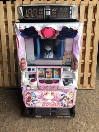 パチスロ実機 まどかマギカ2 動作品 ［コイン不要機］