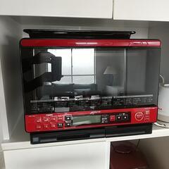 HITACHI オーブンレンジ レッド HEALTHY CHEF
