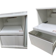 GM743【近隣配達可能】ニトリ キッチンカウンター 幅120 リーフ 120CT