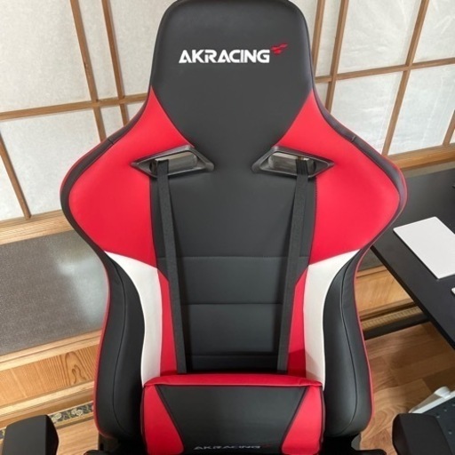 ゲーミングチェア AKRacing Pro-X/RED/V2 おまけ付き - 家具