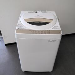 【ネット決済・配送可】TOSHIBA　洗濯機　５kg