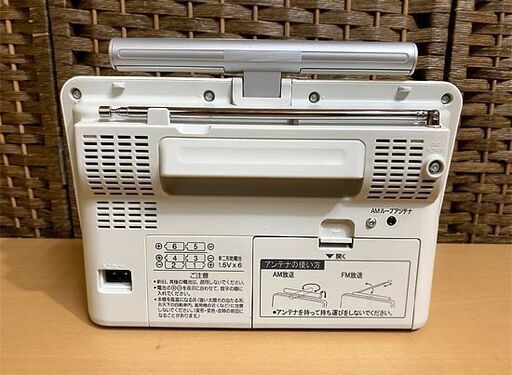 Panasonic ラジオレコーダー 4GB グレイスホワイト RF-DR100-W