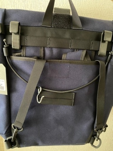 フェアウェザー FAIRWEATHER pannier bag navy [パニアバッグ