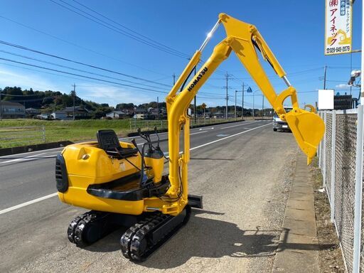 T-0037】コマツ PC15R-8 1.5トンクラス 全塗装み 倍速 ミニ油圧