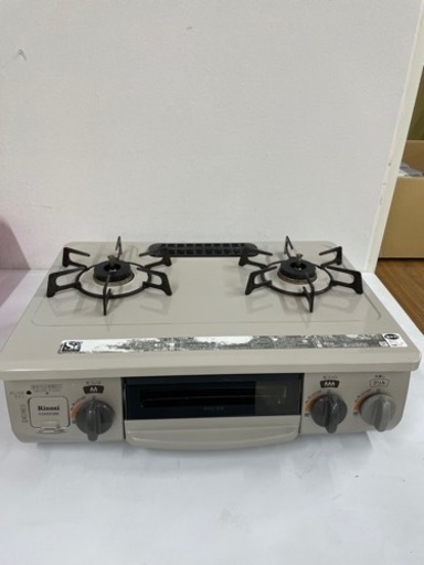 【受け渡し予定あり】リンナイ　Rinnai  ガステーブル KGM563BE 都市ガス用 右強火