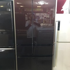 HITACHI 冷蔵庫 R-G5200F 2016年製 中古HITACHI 冷凍冷蔵庫 6ドア HITACHI 日立 R-G5200F 2016年製