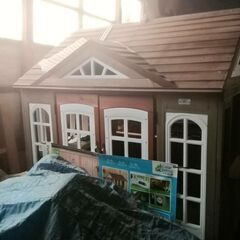 木製プレイハウス