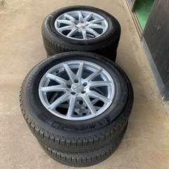 引き取り限定、スタッドレス、ホイールセット　245/60R18