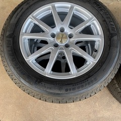引き取り限定、スタッドレス、ホイールセット　245/60R18