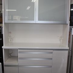 ☆特別価格 幅148㎝ ☆松田家具 キッチンボード 食器棚☆大田区、