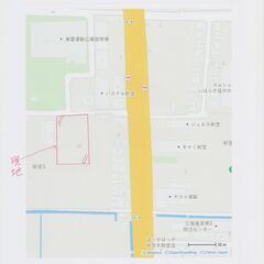 　貸土地（３１２.７８坪）　大阪府茨木市新堂１丁目