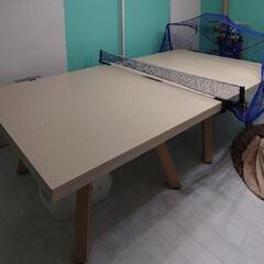 卓球台+マシン
