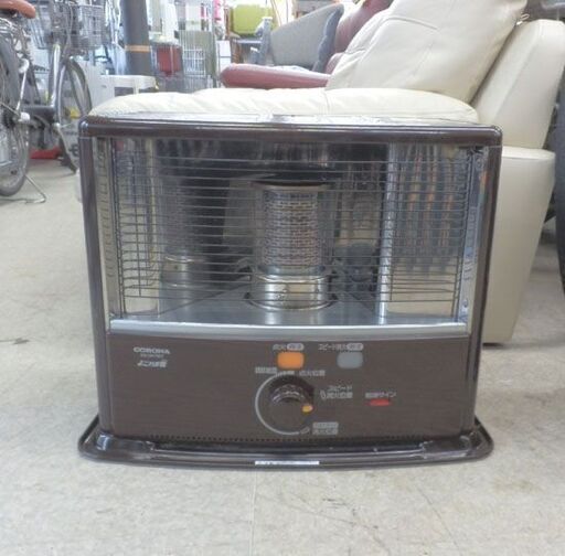 コロナ ポータブル石油ストーブ RX-2918WY よごれま栓 5L 2018年製 反射式 木目調/暖房 ストーブ 灯油/札幌 アウトレットモノハウス平岸店 コロナ ポータブル石油ストーブ RX-2918WY よごれま栓 5L 2018年製