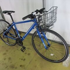 B544★23800円★整備済み スポーツ中古自転車 ブリヂストン　CYLVA ブルー44ｃｍ【クロスバイク】