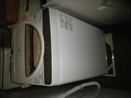 引き取り歓迎◆東芝　6Ｋ洗濯機　2019年　AW-6G8-W　動作保証付き