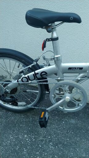 DAHON ダホン折りたたみ自転車 シルバー route ルート