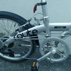 DAHON ダホン折りたたみ自転車 シルバー route ルート