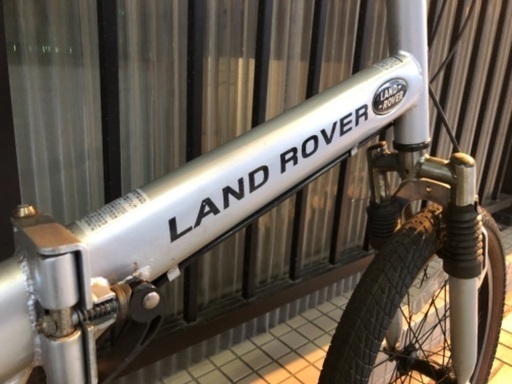 折りたたみ自転車　LAND ROVER(ランドローバー) 20インチWサス付