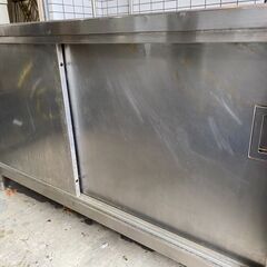 C1429 業務用 作業台 引き戸付き 送料B 札幌 プラクラ南9条店 カード