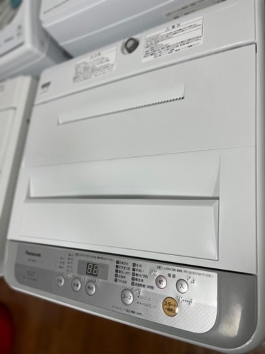 送料・設置込み　洗濯機　5kg Panasonic 2018年