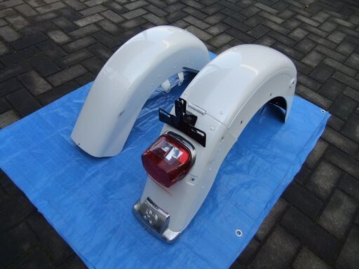ハーレーダビッドソン純正　ショベル　F・Rフェンダーセット