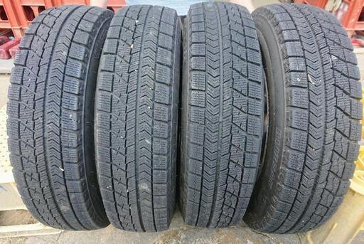 中古 ブリザック VRX 155/80R13 スタッドレス＆アルミ ４本セット 中古 ブリザック VRX 155/80R13 スタッドレス＆アルミ 4本セット