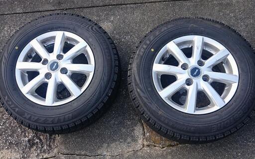 中古 ブリザック VRX 155/80R13 スタッドレス＆アルミ 4本セット