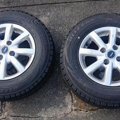 中古 ブリザック VRX 155/80R13 スタッドレス＆アルミ ４本セット